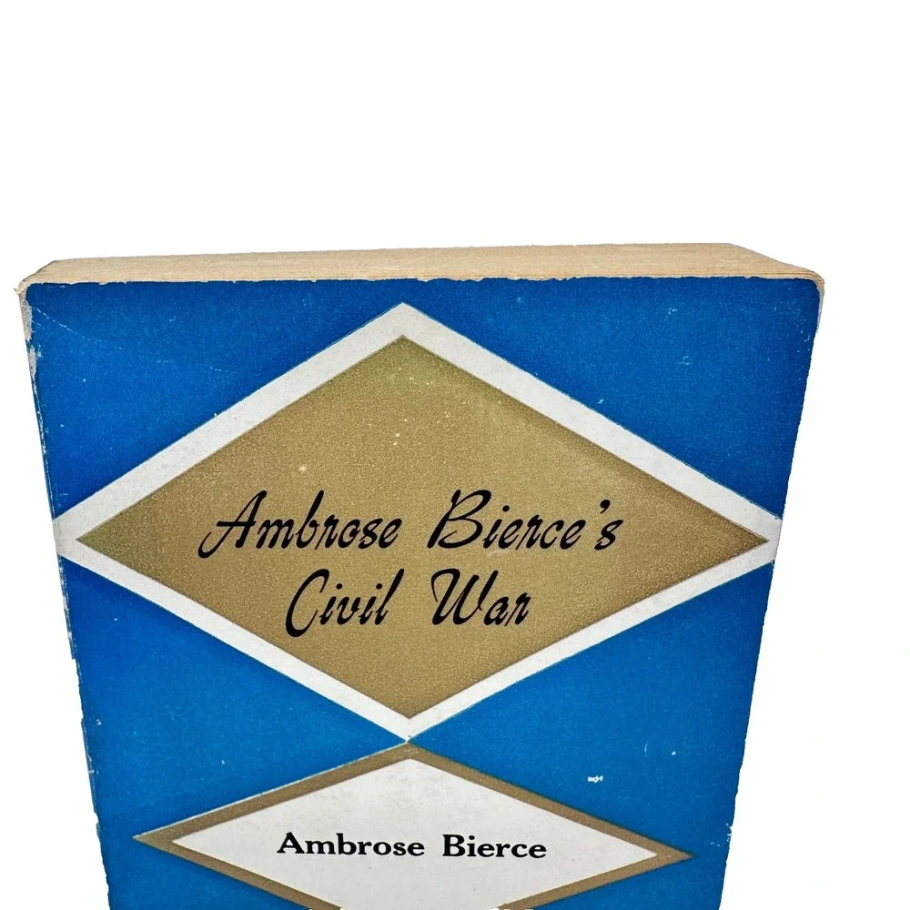 Vintage 1960s Ambrose Bierce Civil War Gateway Edition Paperback Classic Book